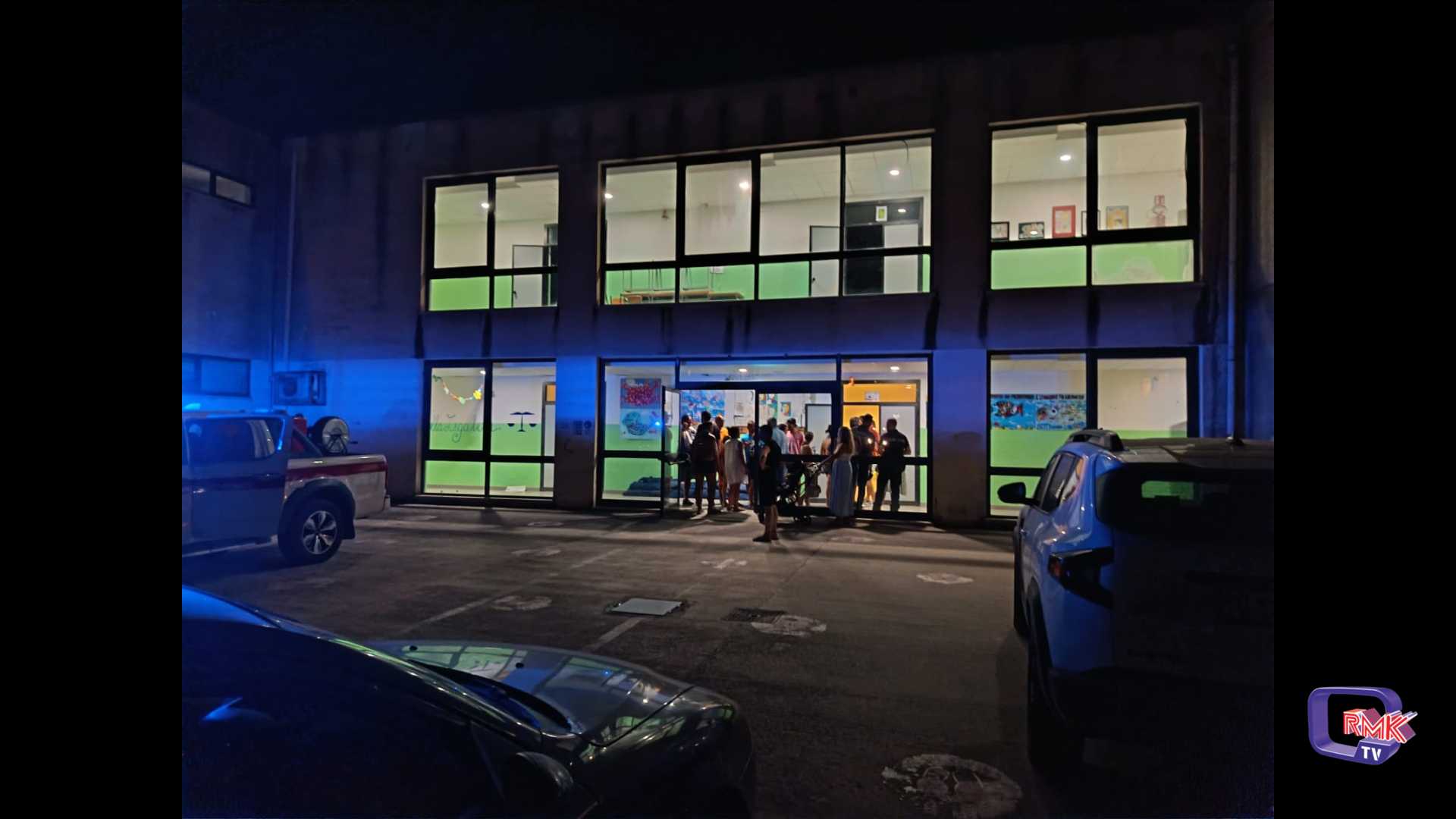 Incendio Sciacca. Un centinaio di evacuati arrivati all'istituto Rossi